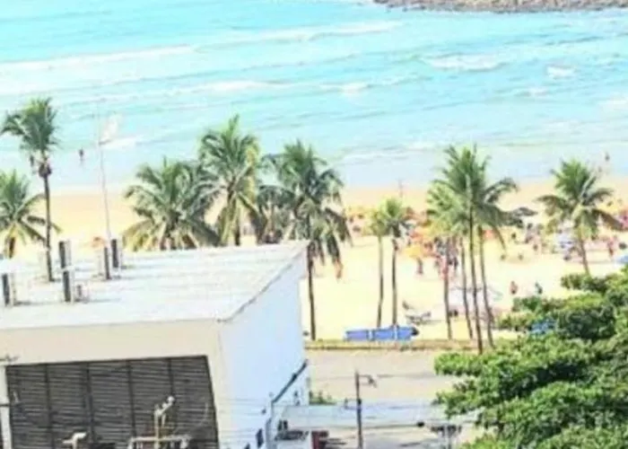 APARTAMENTO 93 Guarujá Pitangueiras Pé na Areia Vista para o Mar 9º Andar